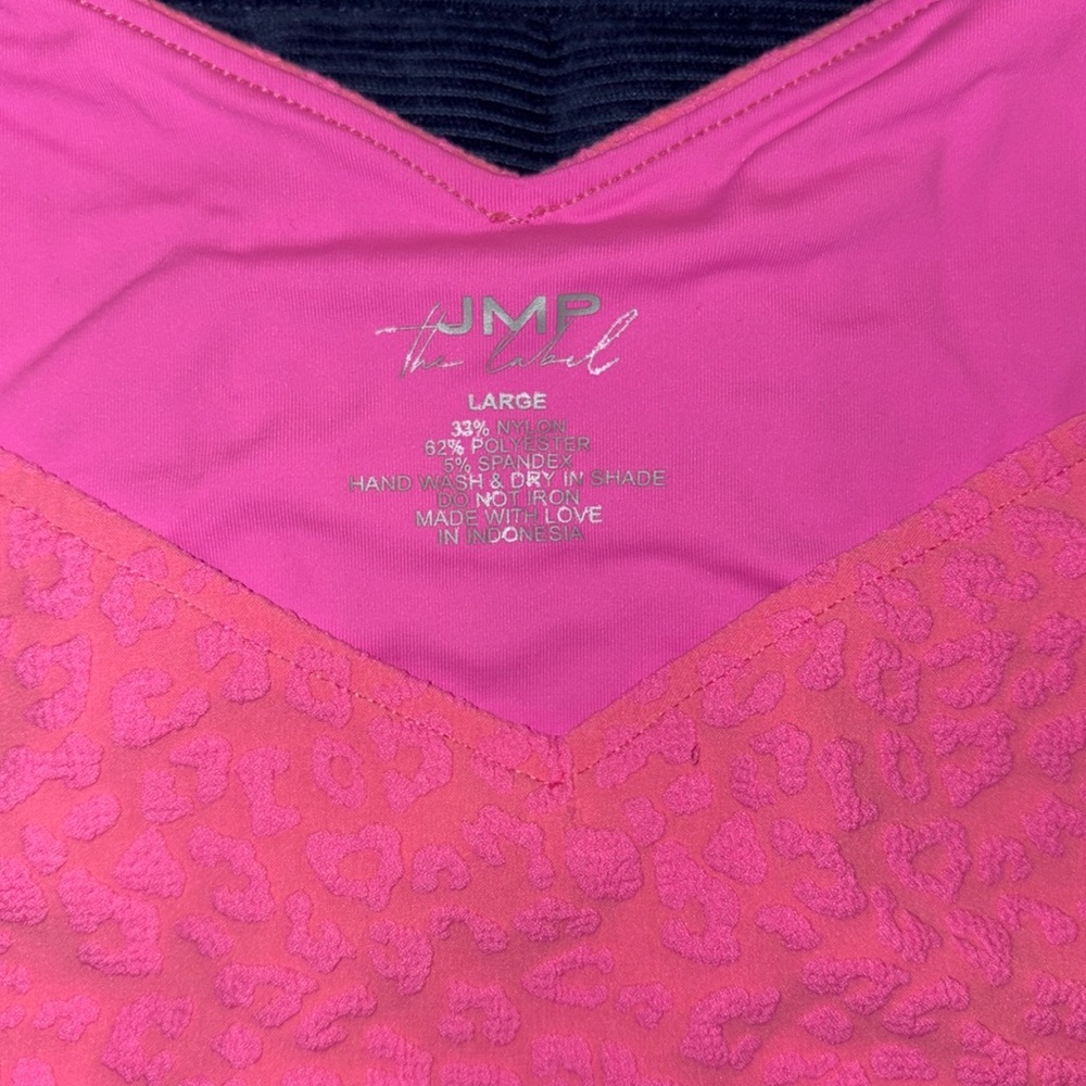 Pink Textured Bikini Set - Picture 5 of 8